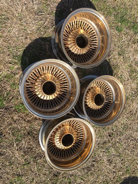 4x 13x7 Center Gold Daytons For Sale In Kyle Tx Offerup