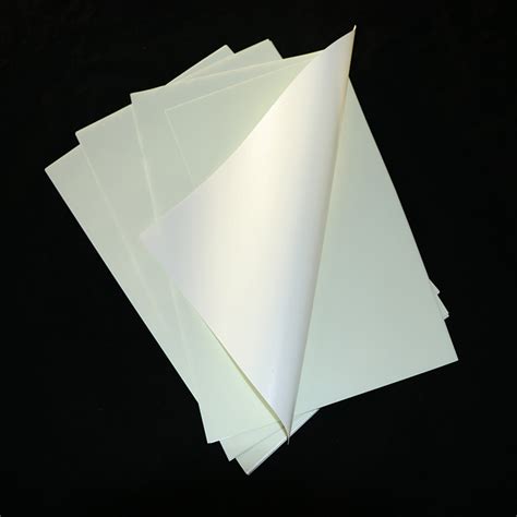 1pc A4 Luminous Printing Paper Adhesive Glow In The Dark Film Inkjet