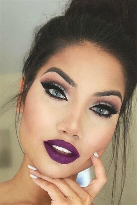 39 trending purple lipstick shades for 2021 purple lipstick fashion makeup beautiful makeup