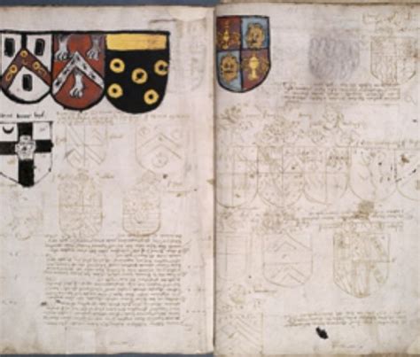 Medieval Banking Records Found Under Coats Of Arms The Archaeology