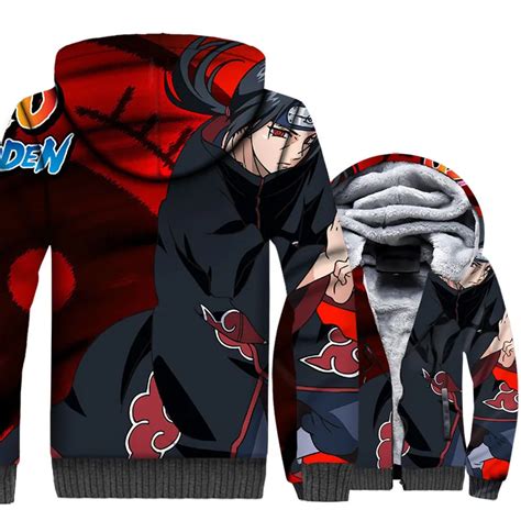 Naruto High Quality Winter 3d Fleece Hoodie Jacket Anime Cool Store