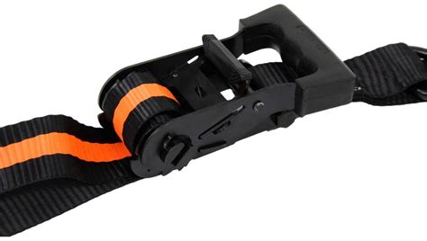 Use the ratchet piece and hook it to the end of the carriage or truck that you're going to move the cargo with. Erickson Big Hook Ratchet Tie-Down Straps w/ Swivel Hooks ...
