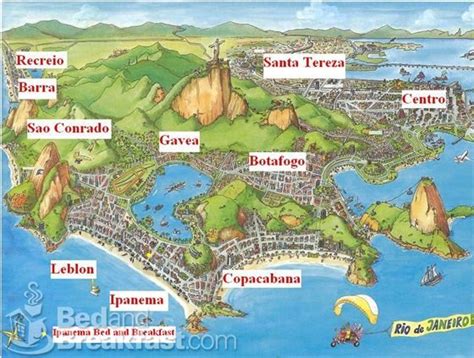 Rio De Janeiro Area Map Brazil Travel South America Travel Travel South