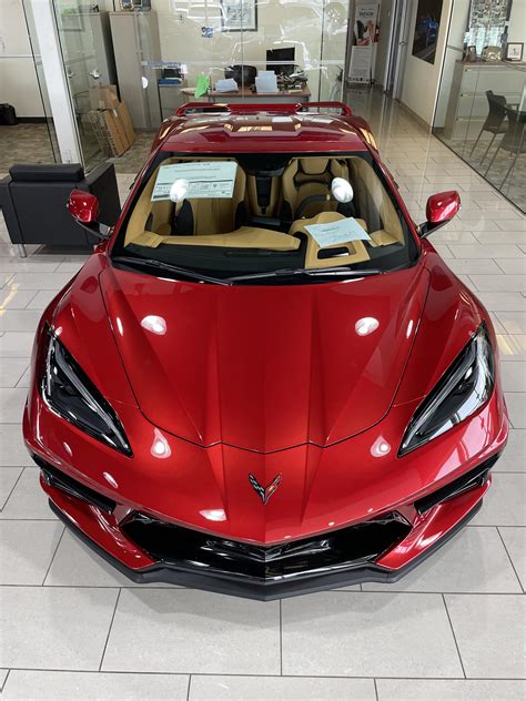 Absolutely In Love With This New Red Mist Metallic C8 I Just Had Arrive