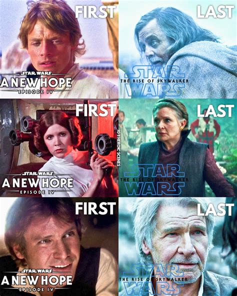 First And Last Time We Saw Our Favourite Original Trilogy Heroes R