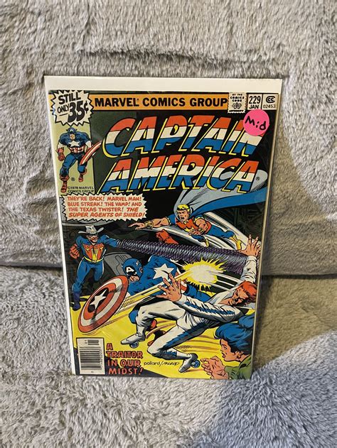 Captain America 229 1979 Comic Books Bronze Age Marvel Hipcomic