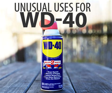 Unusual Uses for WD-40 : 10 Steps (with Pictures) - Instructables