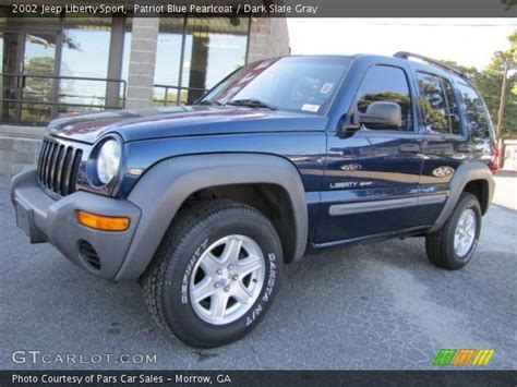 Request a dealer quote or view used cars at msn autos. Patriot Blue Pearlcoat - 2002 Jeep Liberty Sport - Dark ...