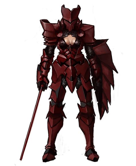 Artstation Red Armor