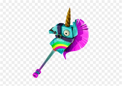Epic Rainbow Smash Pickaxe Fortnite Unicorn Pickaxe Png Free