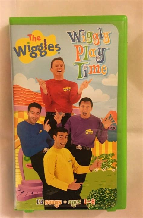 The Wiggles Wiggly Playtime 2001 Vhs Angry Grandpas Media Library