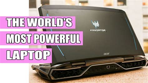 The Biggest Heaviest Laptop Ever Acer Predator 21x Youtube