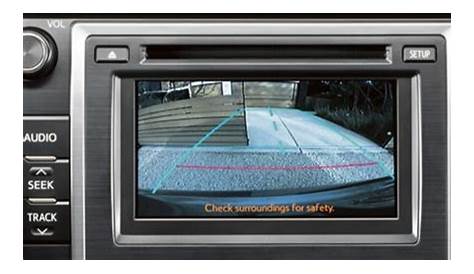 Aftermarket Toyota Camry Backup Camera Displays on Factory Screen