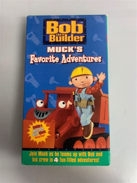 Bob The Builder Mucks Favorite Adventures Vhs Pan Scan For