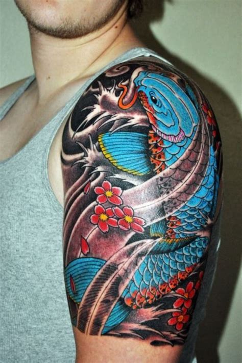 The colors seem to have been airbrushed so smoothly that it looks more like a wearable sleeve than a tattoo! 7 best Color Sleeve Tattoos images on Pinterest | Sleeve ...