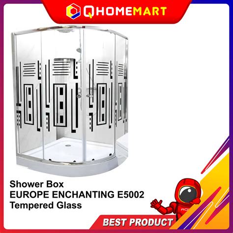 Jual Shower Box Europe Enchanting E5002 Tempered Glass Termurah Januari