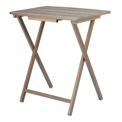 On sale for $149.78 original price $241.00 $ 149.78 $241.00. Mainstays Folding XL Oversized Tray Table, Rustic Gray ...
