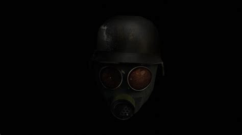 3d Asset Old Ww2 Style Gas Mask Cgtrader