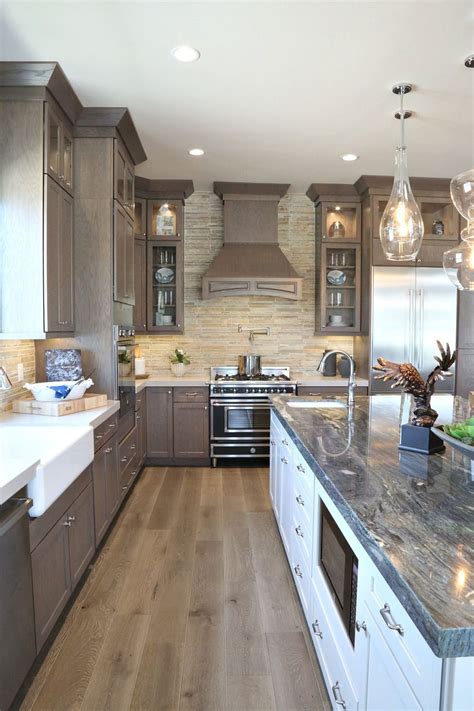 Stained Wood Kitchen Cabinets Stained Kitchen Cabinets Best Kitchen