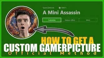 How To Get A Custom Xbox Gamerpicture 2017 Official Method Youtube