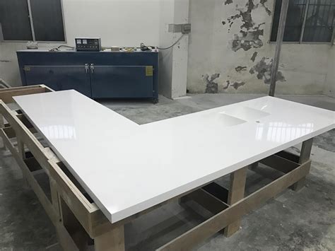 Do you think korean top dining table appears nice? Glacier White Corian countertops solid surface with sink