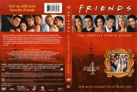 Friends Season 4 1998 R1 Dvd Cover Dvdcovercom