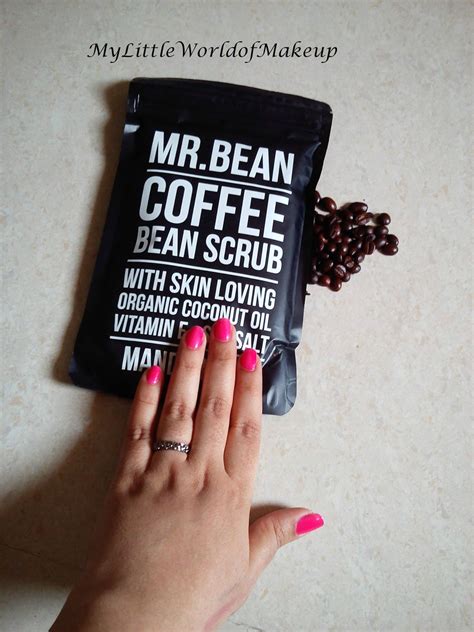Mr Bean Body Care Mandarin Coffee Scrub Review