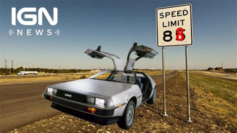 Police Stop Man Driving Delorean At 88 Mph Ign News Youtube