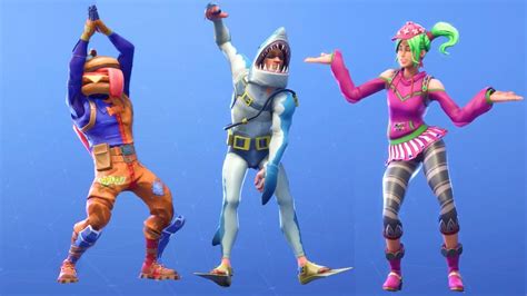 Fortnite All Dances Season 1 5 Updated To Boogie Down Youtube