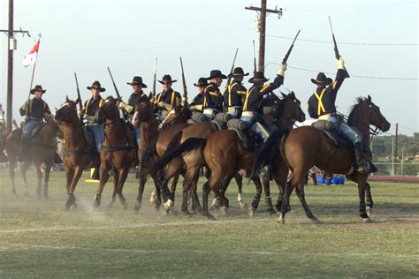 During Freedom Fest 2000 Members Of The 1st Cavalry Division Horse