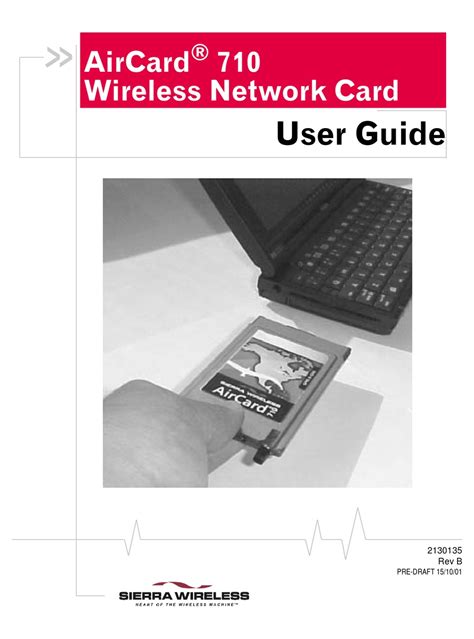 Sierra Wireless Aircard 710 User Manual Pdf Download Manualslib