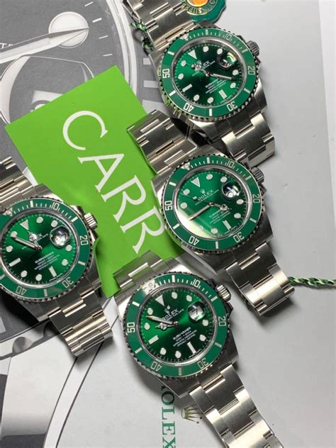 We show you in detail. ROLEX SUBMARINER "HULK" 116610LV - Carr Watches