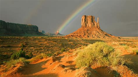 Landscapes Nature Desert Rainbows Texas 1920x1080 Wallpaper Nature Deserts Hd Desktop Wallpaper