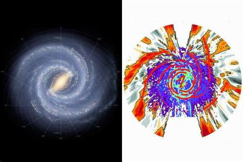 Astronomie So Sieht Die Karte Der Milchstraße Aus Die Welt