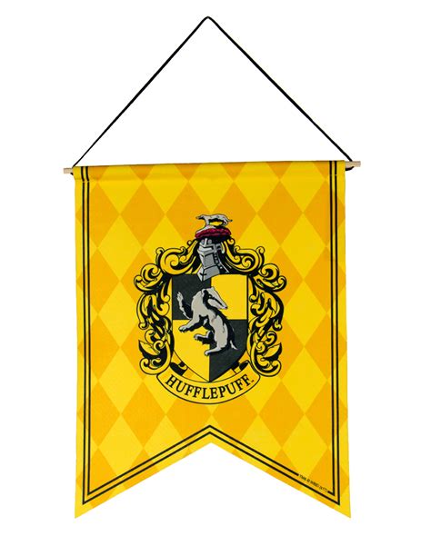 Harry Potter Hufflepuff coat of arms banner buy online | horror-shop.com