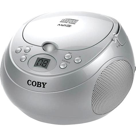 Coby Portable Cd Player And Digital Amfm Radio Tuner Mega Bass Reflex