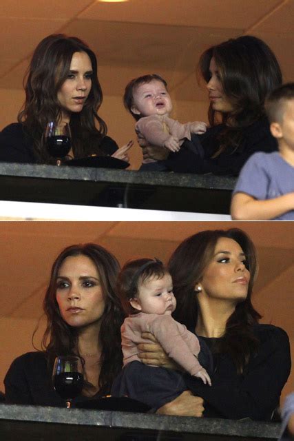 pics victoria beckham and eva longoria s adorable outing with harper marie claire uk