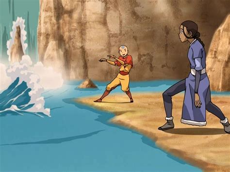 Avatar Aang Telling Katara That Hes Able To Perform The Same