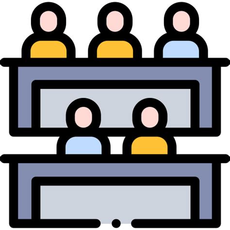 Lecture Detailed Rounded Lineal Color Icon