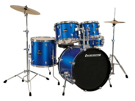Ludwig Accent Series In Deep Blue Find Your Drum Set Drum Kits