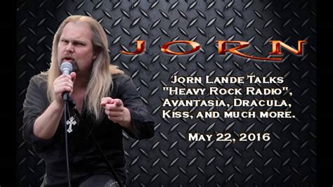 Listen to music from jorn lande like walking on water, swing of death & more. Jorn Lande talks new Jorn album Heavy Rock Radio, Avantasia, Dracula, and more - YouTube