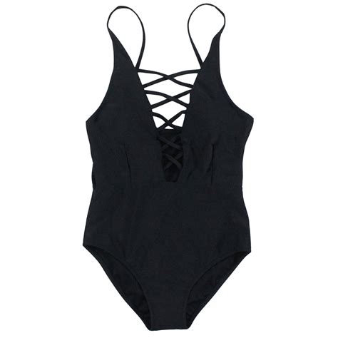 other outdoors new women sexy crisscross plunge one piece swimwear backless monokini hot