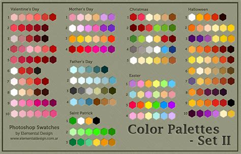 80 Paletas De Colores Para Photoshop Y Otros Programas Adobe