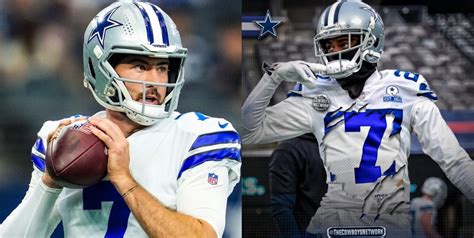 Nfl Roster Changes Mean New Dallas Cowboys Jersey Numbers Lots Of 7