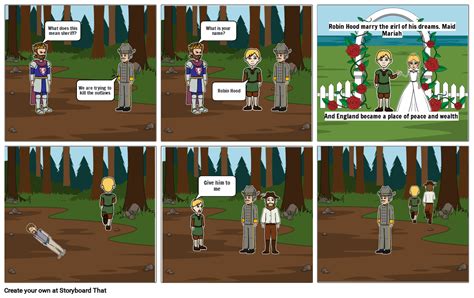 Robin Hood Storyboard By 2bb72be6