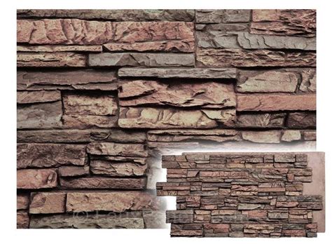 Brothers stone cultured veneer stacked stone manufactured panels for walls. Faux panels that replicate the look of real stacked stone ...