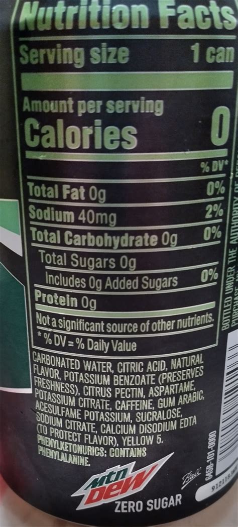 Review: Mountain Dew Zero Sugar - BoWilliams.com
