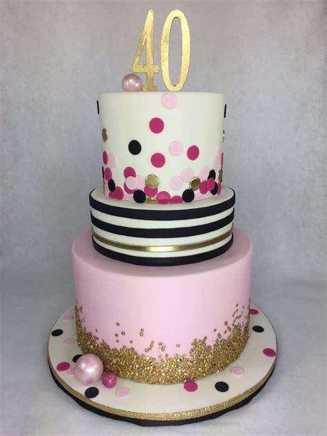Pin by Mini Hoffman on Beth’s Birthday | 40th birthday cakes, 40th