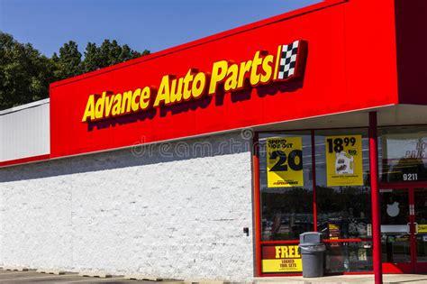 Advanced Auto Parts Storefront Editorial Stock Image Image Of Logo