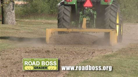 How To Use The Road Boss Grader Youtube